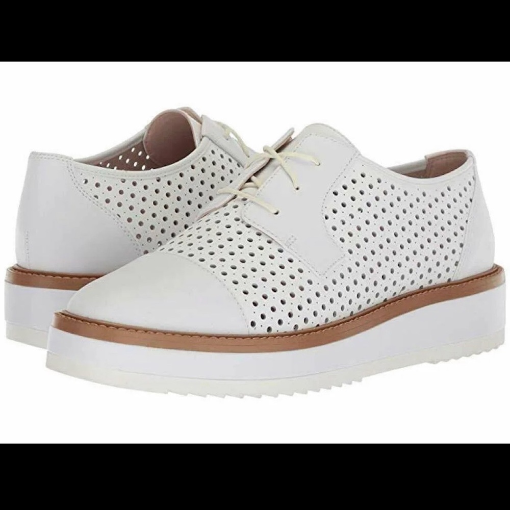 Nine West White Platform Shoes